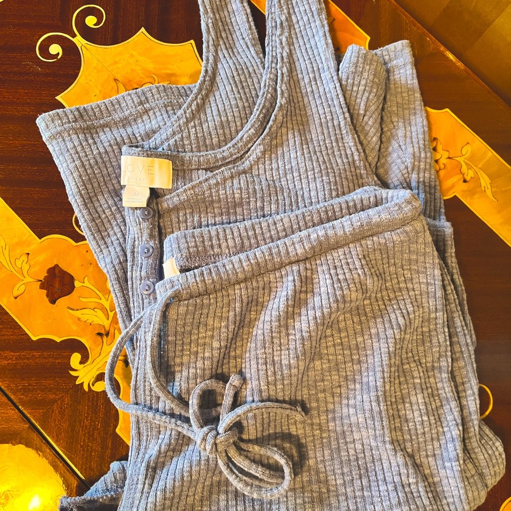GAP Ribbed Knit Sleep Set